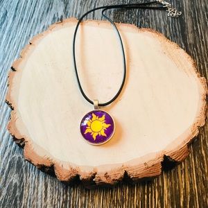 Rapunzel handmade necklace